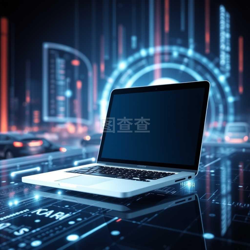 融合高科技背景的筆記本電腦 信息技術(shù)發(fā)展的核心技術(shù)平臺